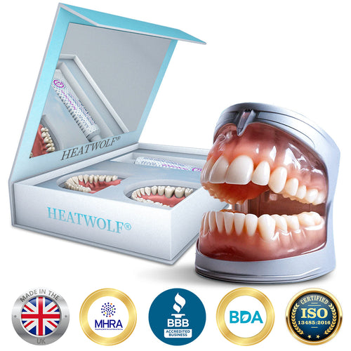 ✅Official Store | HEATWOLF® Silicone Full Denture Set 🧑🏼‍⚕️Recommended by the British Dental Association (BDA)